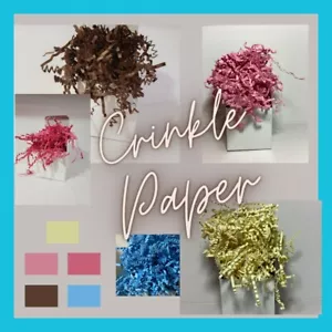 Crinkle Paper, Gift Packaging,Basket Filler, Gift Box, Bag Stuffing, - Picture 1 of 23
