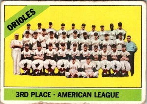 1966 Topps Baltimore Orioles #348 H190 - Picture 1 of 2