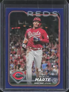 2024 Topps Update Royal Blue #US187 Noelvi Marte - Bild 1 von 2