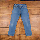 Vintage Levis 501 Jeans 31 x 32 Stonewash bleu droit onglet rouge denim