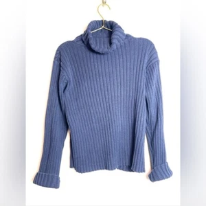 American Eagle Vintage Navy Ribbed Sweater - Bild 1 von 9