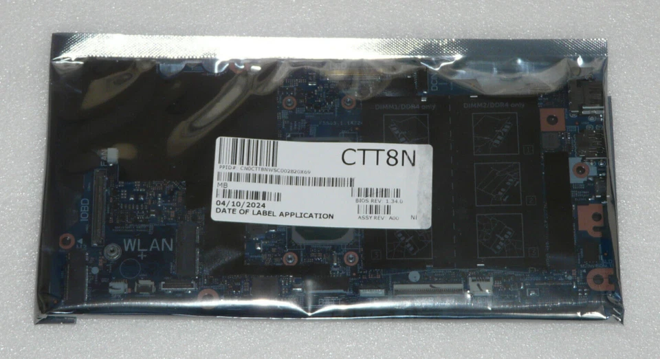 Nuevo Genuino DELL LATITUDE 3520 Placa Base i3 1115G4 4.1GHz CTT8N 0CTT8N - Imagen 1 de 1