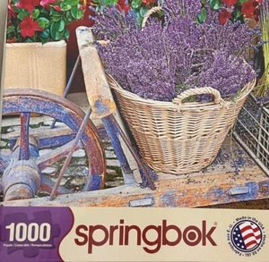 Springbok Basket of Lavender Complete 10668 - Picture 1 of 5