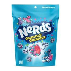 Gummicluster, Süßigkeiten, sehr beere, knusprig und gummiartig, 8 oz - Bild 1 von 12