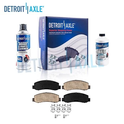 Front Ceramic Brake Pads for 2010 2011 2012 Ford F-250 F-350 F-450 Super Duty - Image 1 of 4
