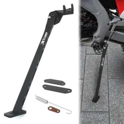 Motorcycle Side Aluminium Kickstand Black Fit For Honda CRF450X 2004-2016 - Image 1 of 4
