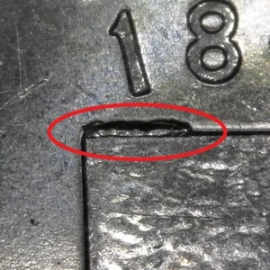 2004-P Texas With Obverse Die Chip on State Error/Variety Washington Quarter - Picture 1 of 3