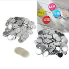 (44MM)100 Stck Back Pin Button Badge Sets Rostfreie Runde Button Badge Fr GD2