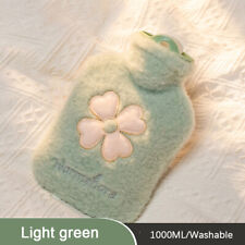 1000ML Hot Water Bag Warm Belly Hands Cute Warm Water Bag Hand Warmer Flower BL