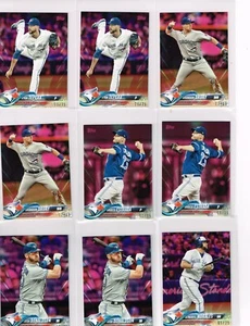 2018 TOPPS MINI ON DEMAND PINK 528 MARCO ESTRADA #d 19/25 TORONTO BLUE JAYS - Picture 1 of 1