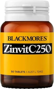 Blackmores Zinvitc250 | Supports Immune System Function | 50 Tablets,,.AU - Picture 1 of 3