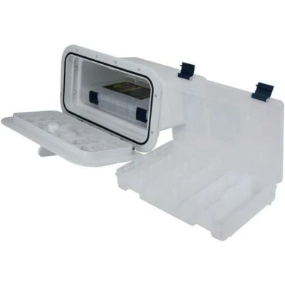 Tackle Storage Box,  Plano Fishing 3600 Trays x 2. White Face Boat Storage - image 1 of 4