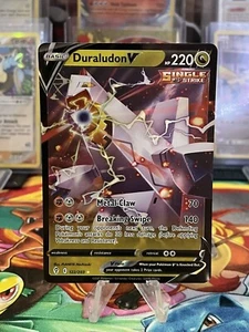 Pokemon TCG - Duraludon V Ultra Rare Holo - 122/203 - Evolving Skies - Picture 1 of 2