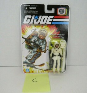 Snow Job Arctic Trooper G.I. JOE COBRA 25th Anniversary MOC COMIC DAMAGED C