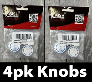 4 perillas para olla de aluminio plateada KAISH K1826 con círculo azul e indicador - Imagen 1 de 5