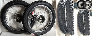 2 x Rad Reifen Räder Alu pass für Simson S51 S50 KR51 Schwalbe S70 Enduro Cross - Bild 1 von 1