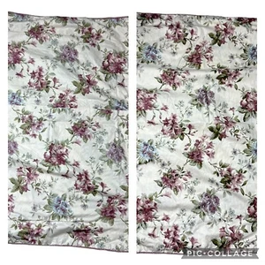2 Waverly Rose Standard Pillow Shams Floral Gingham Norfolk Rose Sonata Cases - Picture 1 of 10