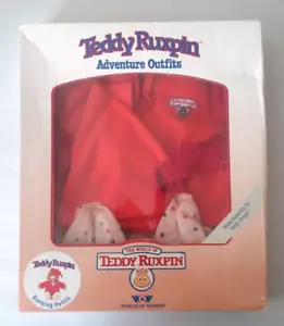Vintage Teddy Ruxpin Adventures Outfits Sleeping Outfit 1985 - Picture 1 of 2