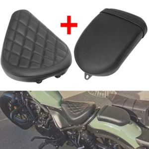 Front & Rear Seat Cushion For Honda Rebel 300 500 CMX300 CMX500 ABS 17-21 2019 - Foto 1 di 11