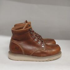 Timberland Pro Barstow 6" Comp Toe Work Boot Brown Men's Size 10 Wide