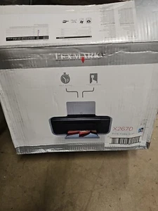 Lexmark Printer X2670 All In One Inkjet Gray Black New - Picture 1 of 6