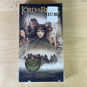 Brand New Factory Sealed The Lord of the Rings: The Fellowship of the Ring VHS  - Picture 1 of 6