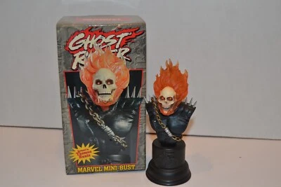 Ghost Rider Marvel Mini Busto Bowen Thomas Kuntz # 3785/6000 Foto 1 de 4