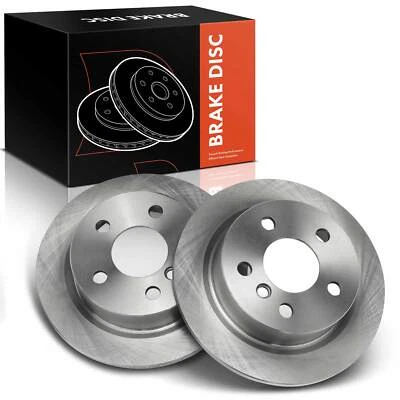 2 peças rotores de freio a disco traseiros esquerdo e direito para Mini Cooper 2014-2019 259mm 5 lugares - Imagem 1 de 4