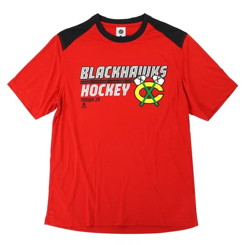 Jonathan Toews NHL Chicago Blackhawks Performance Player Graphic T-Shirt Men's Cover