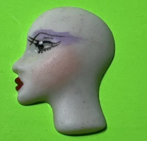Cameo Lady Face Profile For Brooch Pin Jewelry Products or Doll Crafting - Picture 1 of 6