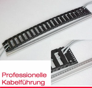 Cable Routing 18x60 mm Flexible Cable Duct Drag Chain Chain Connection V407 - Picture 1 of 1