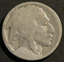 1914 D Buffalo Nickel Key Date Restored Five Cent 5c Coin B507