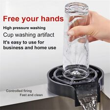 2 Pcs Cup Washer Household  High Pressure Glass Wash Bar Sink Cleaner 