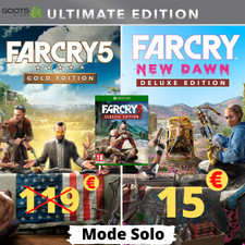 Ultimate Edition Far Cry 5 + New Dawn + Far cry 3 Profil Xbox One [Mode Solo]