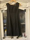 Cue Pencil Dress Womens Size 10 S Winter Charcoal Ladies Sleeveless Lined Zip