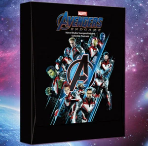 Avengers Endgame MARVEL Movie Hologram Photo Post Card 30p Collection Limited  - Picture 1 of 6