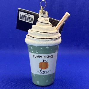 Robert Stanley Pumpkin Spice Latte Christmas Ornament NWT - Picture 1 of 7
