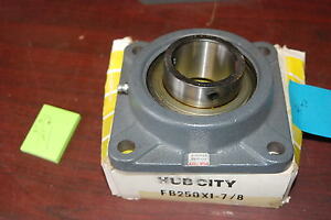 Hub City Fb250x 1 7/8, 4-bolt flange bearing New