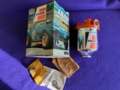 FRAM HPG-1 Fuel filter NOS in “Penske Grand Sport” box Corvette Camaro GT40 MKII - Image 1 of 4