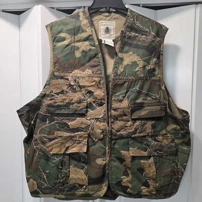 VTG 2X XXL Northwest Territory Hunting Vest Upland Bird Squirrel Camouflage - Image 1 of 4