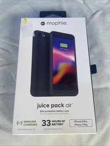Mophie iPhone 7/8 Plus Rechargeable Case - Juice Pack - Black - Picture 1 of 5