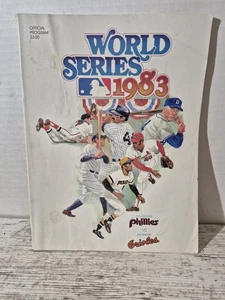 MLB Official 1983 World Series Program Phillies vs. Orioles Unscored - Picture 1 of 6