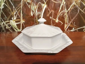 ROSENTHAL Selb Germany - achteckige Butterdose mit Deckel - Picture 1 of 5