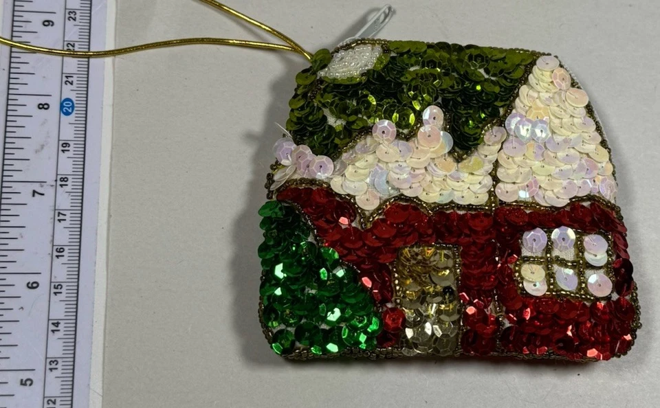 Блестки Рождественский кошелек монета сумка молнии кошелек с ремешком кабины, отлично подходит для праздничных вечеринок - Изображение 1 из 4
