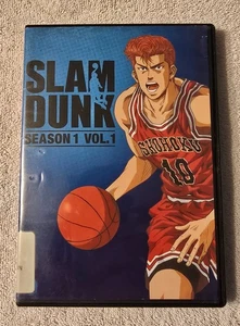 Slam Dunk Season 1 Volume 1 2 DVD Set 14 Episodes Anime Ex Libris Rental - Foto 1 di 4