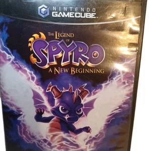 The Legend of Spyro A New Beginning Nintendo Game Cube 2006 Tested and Working - Picture 1 of 13