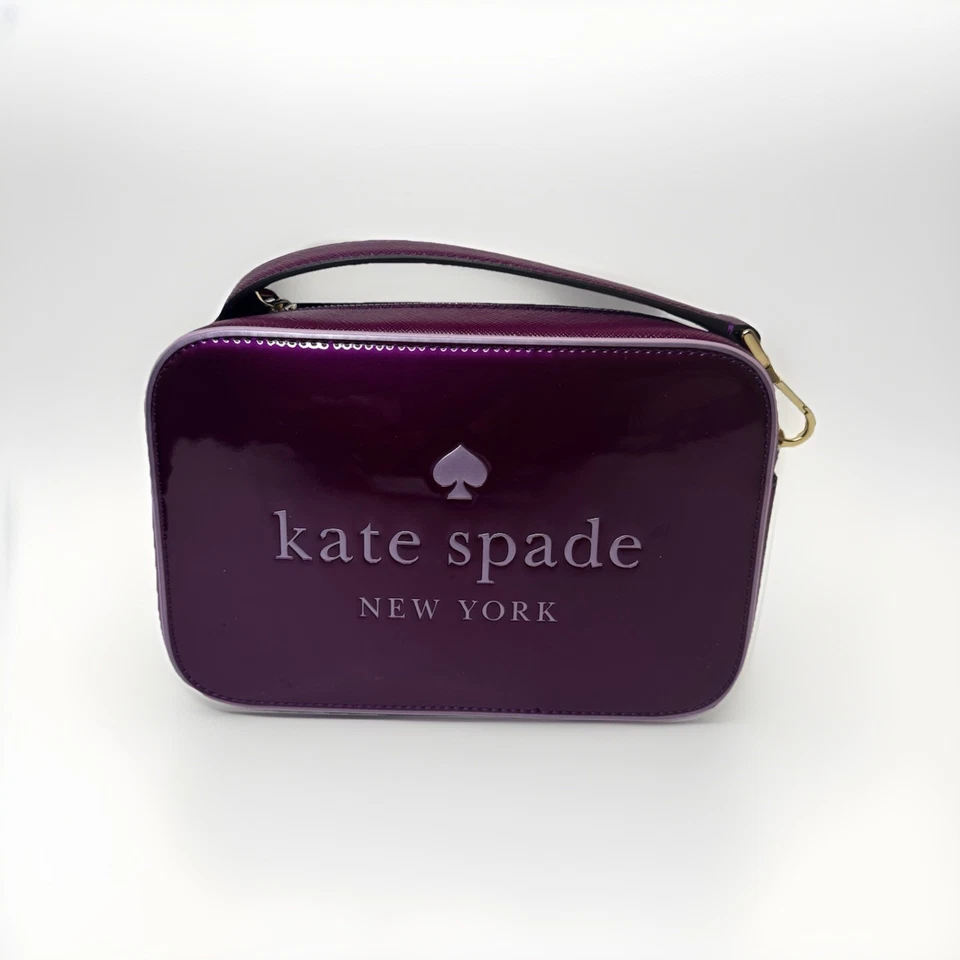 Kate Spade Oh Snap Mini Camera Bag Dark Raspberry Multi - Image 1 of 4