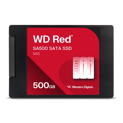 SSD interno Western Digital 500 GB WD rojo SA500 NAS SATA - WDS500G1R0A-68A4W0 Foto 1 de 3