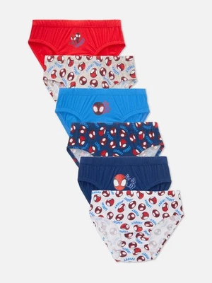Marvel Spiderman Slips Pants Unterwäsche 6er Pack