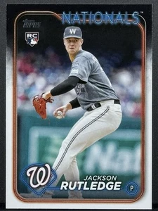 2024 Topps #503 Jackson Rutledge RC - Picture 1 of 2